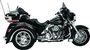 Kuryakyn Lower Leg Deflector Shields for Harley Davidson Touring Models - Chrome, Part 7768