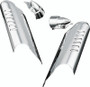 Kuryakyn Lower Leg Deflector Shields for Harley Davidson Touring Models - Chrome, Part 7768