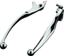 Kuryakyn Wide Style Chrome Levers for Honda GL1800 (2001-2017) - Comfortable OEM Replacement