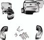 Kuryakyn Brake & Clutch Control Dress-Up Kit for Harley Davidson 2001-2002 Softail and Fat Boy Models