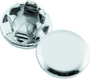 Kuryakyn Custom End Plugs Chrome for 3/8 Inch Allen Bolts – Set of 6