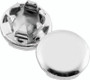 Kuryakyn Custom End Plugs Chrome for 3/8 Inch Allen Bolts – Set of 6