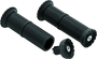 Kuryakyn Riot Universal Grips 7/8 inch Satin Black for Honda Rebel 250