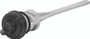 Kuryakyn Precision Dipstick for 2018 Harley Davidson Softail Models in Gloss Black
