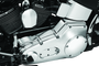 Kuryakyn Cast Inner Primary Cover for 2000-2006 Harley Softail Models in Chrome