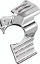 Kuryakyn Chrome Oil Filler Spout Cover for Harley-Davidson Touring Models 1993-2006