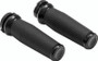 Kuryakyn Thresher Grips Dual Cable Black – Ergonomic Shark Tooth-Style PowerSports Handlebar Grips