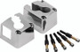 Kuryakyn Tappet Block Covers for 1990 Harley Davidson FL Series – Chrome Finish