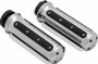 Kuryakyn Heavy Industry Grips Dual Cable Chrome – Durable Powersports Hand Grips with Vibration Dampening