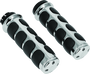 Kuryakyn ISO Grips Without Throttle Boss Dual Cable Chrome for Harley-Davidson