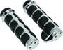 Kuryakyn ISO Grips with Throttle Boss for Throttle-By-Wire Systems - Chrome, Part #6228