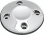 Kuryakyn ISO Grip End Cap Chrome Part 6244 – Stylish Replacement or Upgrade for Powersports Handles