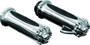 Kuryakyn Zombie Grips with Throttle Boss for Dual Cable Applications - Chrome
