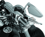 Kuryakyn Zombie Grips with Throttle Boss for Dual Cable Applications - Chrome
