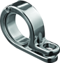 Kuryakyn P-Clamp 1-1/8 inch to 1-1/4 inch Chrome for Powersports Lighting Mounts