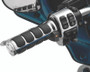Kuryakyn Heated ISO Grips Dual Cable Chrome for Harley-Davidson with Integrated Heating