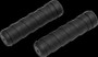 Kuryakyn Classic Wrap Grips 7/8 Inch Black – Durable Rubber Handlebar Grips for Powersports