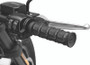 Kuryakyn Dillinger Grips Throttle-By-Wire Black – Durable Rubber with Aluminum Collars for Harley-Davidson