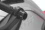 Kuryakyn Lodestar Handlebar Sliders for BMW R1200GS - Black