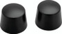 Kuryakyn Front Axle Nut Caps Satin Black for Harley Davidson Touring Models