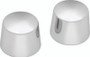 Kuryakyn Front Axle Nut Caps Chrome for Harley Davidson 2008-2009 Models