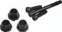 Kuryakyn Windshield Screws for Harley Davidson FL Touring Models – Black Finish, Part #5720