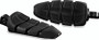 Kuryakyn Kinetic Peg with Male Mount Adapter in Gloss Black for Powersports Vehicles Part #4317