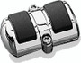 Kuryakyn Large Chrome Shift Peg Cover for Yamaha V Star Classic Models