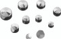 Kuryakyn Kool Kaps 1/4 Inch Hex Head Bolt Covers - Prop 65 Compliant PowerSports Accessories