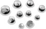 Kuryakyn Kool Kaps 3/16 inch Socket Head Chrome Bolt Covers – Protect and Enhance Your Powersports Equipment
