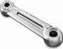 Kuryakyn Ergo & Ergo II Long Arm 6 inch Chrome Foot Peg Extensions for Honda Gold Wing and Valkyrie Models