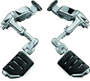 Kuryakyn Ergo III Adjustable Mount with Trident Dually ISO Pegs for Honda Gold Wing