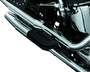 Kuryakyn Premium Ribbed Floorboards Without Adapter for Powersports - Wrinkle Black