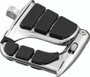Kuryakyn Swingwing Peg with Male Mount Adapter in Chrome – Stylish and Functional Cruise Peg for Motorcycles