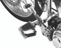 Kuryakyn Swingwing Peg with Male Mount Adapter in Chrome – Stylish and Functional Cruise Peg for Motorcycles