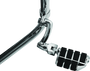 Kuryakyn Longhorn Offset Dually ISO Peg with 1-1/2 Inch Clamp – Chrome
