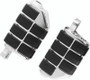 Kuryakyn Dually ISO Peg with Male Mount Adapter in Chrome – Comfortable Vibration Damping for Harley-Davidson and Metrics