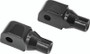 Kuryakyn Tapered Adapter for Honda OEM Peg Mounts – Gloss Black, Part Number 8866
