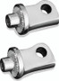 Kuryakyn Splined Peg Adapter Chrome Part 8884 for Harley Davidson Sportster Models