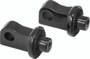 Kuryakyn Splined Peg Adapter Black Part 8886 for Harley Davidson