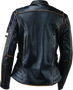 Kuryakyn Leather By River Road Dame Vintage Leather Jacket for Women - Small