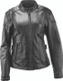 Kuryakyn River Road Race Leather Jacket for Women - Black, Size Large