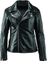 Kuryakyn River Road Ironclad Classic Leather Jacket for Women – Black, XL