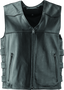 Kuryakyn River Road Plains Leather Vest for Powersports, 2XL