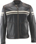 Kuryakyn River Road Hoodlum Vintage Leather Jacket for Powersports - Large