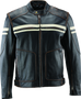 Kuryakyn Leather by River Road Hoodlum Vintage Leather Jacket – Black, 3XL