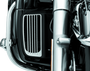 Kuryakyn Radiator Grills for Twin Cooled Harley-Davidson Touring Models Chrome & Black (Pair) Part #7681