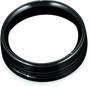 Kuryakyn 7 Inch Headlamp Trim Ring in Gloss Black for Harley Davidson Touring Models