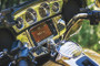 Kuryakyn Deluxe Tri-Line Stereo Trim Kit for 2014-2015 Harley Davidson Touring Models