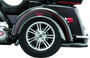 Kuryakyn Rear Fender Flares for Harley-Davidson Trikes Chrome Part 7214